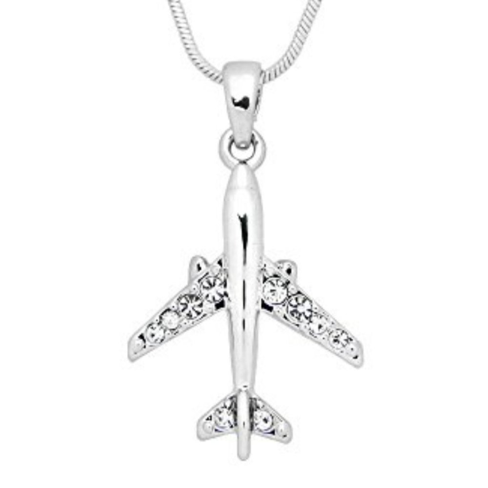 Flight attendant Pendant Necklace/Aviation Jewelry/Pilot Charm Pendant/Jet Gift